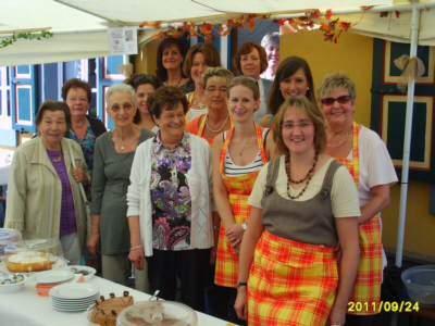 Bad Bodendorfer M�hnen auf dem Dorffest