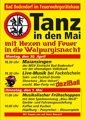 Tanz in den Maien in Bad Bodendorf
