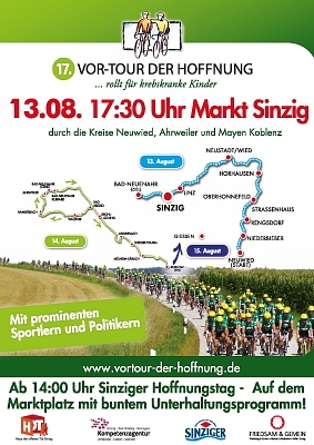 Vor-Tour der Hoffnung in Sinzig