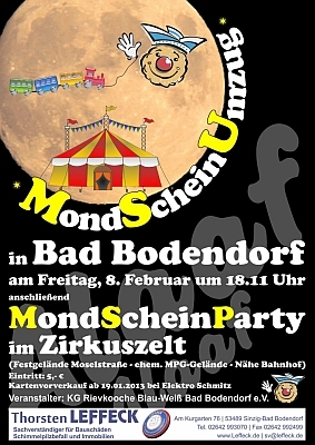 Mondscheinumzug in Bad Bodendorf