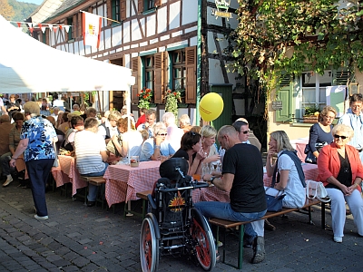 Abschwimmen im Thermalbad Bad Bodendorf
