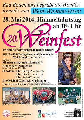 20. Kleinstes Weinfest an der Ahr