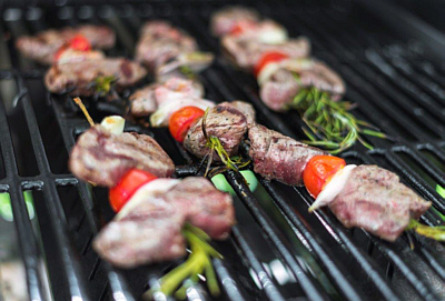 Grillen mit den J�gern